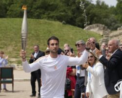 Paris 2024 Olimpiyat Oyunları meşalesi Yunanistan’da yakıldı