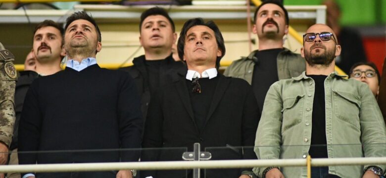 A Milli Takım Teknik Direktörü Vincenzo Montella Kayserispor – Beşiktaş maçında – Son dakika Beşiktaş haberleri