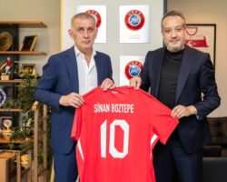 Antalyaspor Başkanı Sinan Boztepe’den TFF Başkanı Hacıosmanoğlu’na ziyaret – Son dakika Antalyaspor haberleri